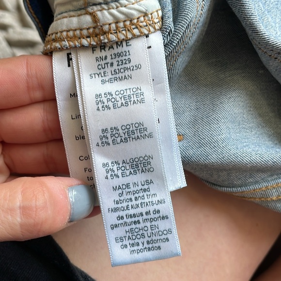 FRAME Skinny Crop Denim - Picture 6 of 6